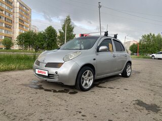 2002 Nissan March III (K12), серебристый, 270000 рублей, вид 1