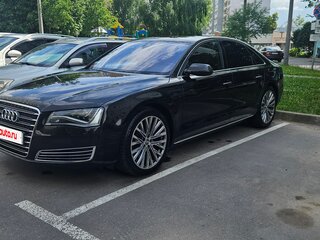 2012 Audi A8 III (D4), чёрный, 1800000 рублей, вид 4