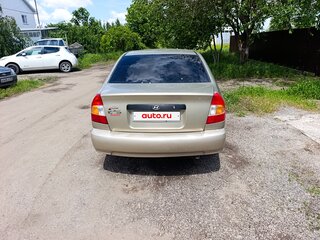 2005 Hyundai Accent ТагАЗ II, бежевый, 270000 рублей, вид 2