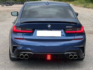 2021 BMW 3 серии 330i VII (G2x), синий, 3500000 рублей, вид 5