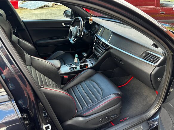 2019 Kia Optima IV Рестайлинг, синий, 2080000 рублей - вид 6