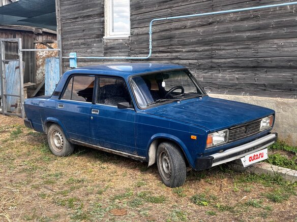 2000 Lada (ВАЗ) 2105, синий, 80000 рублей - вид 1