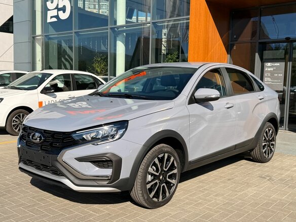 2026 Lada (ВАЗ) Vesta Cross I Рестайлинг (NG), серый - вид 2
