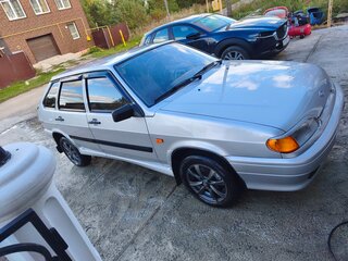 2006 Lada (ВАЗ) 2114, серебристый, 350000 рублей, вид 4