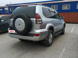 2005 Toyota Land Cruiser Prado 5-speed 120 Series, серебристый, 1750000 рублей, вид 4