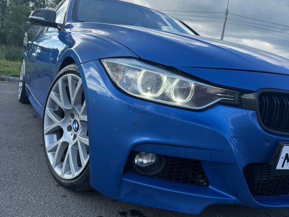 2014 BMW 3 серии 320i xDrive VI (F3x), синий, 1690000 рублей - вид 9