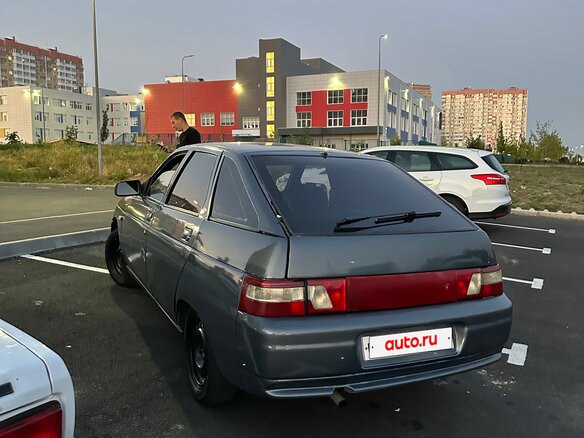 2001 Lada (ВАЗ) 2112, серый, 215000 рублей - вид 7