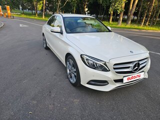 2015 Mercedes-Benz C-Класс 180 IV (W205), белый, 2350000 рублей, вид 3