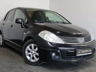 2008 Nissan Tiida I, чёрный, 499000 рублей, вид 1
