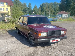 2006 Lada (ВАЗ) 2107, пурпурный, 50000 рублей, вид 1