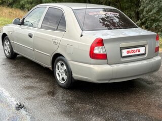 2008 Hyundai Accent ТагАЗ II, бежевый, 250000 рублей, вид 4