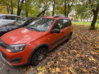 2016 Lada (ВАЗ) Kalina II, оранжевый, 500000 рублей, вид 4