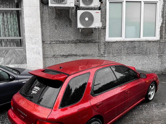 2000 Subaru Impreza I, красный, 340000 рублей - вид 4