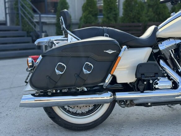 2014 Harley-Davidson Road King, белый, 2000000 рублей - вид 12
