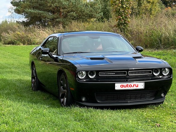 2017 Dodge Challenger III Рестайлинг 2, чёрный, 3600000 рублей