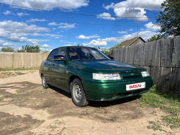 2001 Lada (ВАЗ) 2110, зелёный