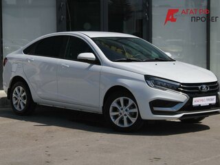 2024 Lada (ВАЗ) Vesta I Рестайлинг (NG), белый, 1408000 рублей, вид 3