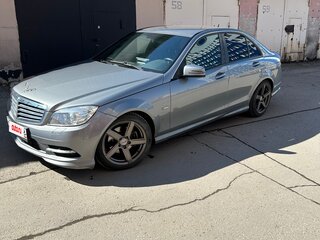 2010 Mercedes-Benz C-Класс 180 BlueEFFICIENCY III (W204), серый, 1190000 рублей, вид 3