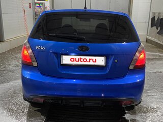 2010 Kia Rio II Рестайлинг, синий, 530000 рублей, вид 4