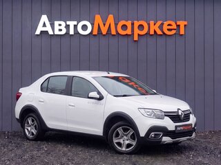 2019 Renault Logan Stepway II Рестайлинг, белый, 959000 рублей, вид 1