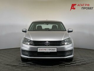 2017 Volkswagen Polo V Рестайлинг, серебристый, 1118000 рублей, вид 2