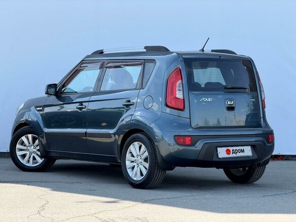 2013 Kia Soul I Рестайлинг, синий, 890000 рублей - вид 4