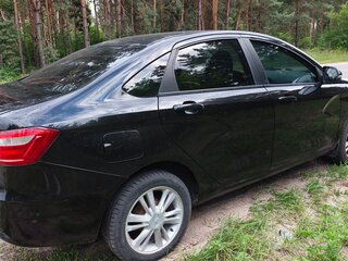 2016 Lada (ВАЗ) Vesta I, чёрный, 700000 рублей, вид 3