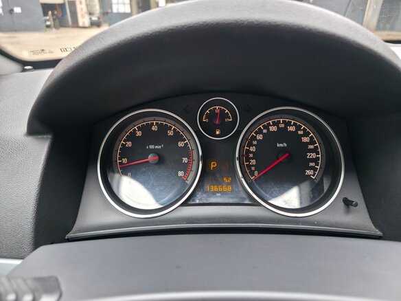 2010 Opel Astra H Рестайлинг, синий, 555000 рублей - вид 11