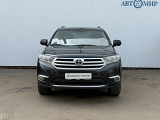 2010 Toyota Highlander II (XU40), чёрный, 1315000 рублей, вид 2