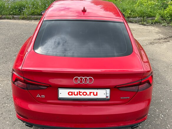 2019 Audi A5 II (F5), красный - вид 2
