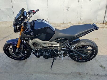 2014 Yamaha MT-09 (FZ-09), фиолетовый, 770000 рублей, вид 3