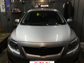 2008 Toyota Corolla X (E140, E150), серебристый, 750000 рублей, вид 3