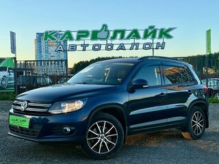 2012 Volkswagen Tiguan I Рестайлинг, синий, 1169000 рублей, вид 2