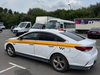 2018 Hyundai Sonata VII (LF) Рестайлинг, белый, 1150000 рублей, вид 5