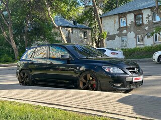 2008 Mazda 3 I (BK) Рестайлинг, чёрный, 550000 рублей, вид 2