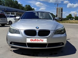 2003 BMW 5 серии 520i V (E60/E61), серебристый, 800000 рублей, вид 2