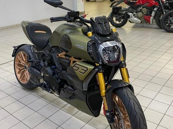 2021 Ducati Diavel 1260 S, зелёный, 12750000 рублей - вид 3