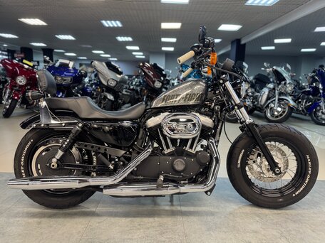 2014 Harley-Davidson Forty-Eight, серебристый, 1025000 рублей, вид 1