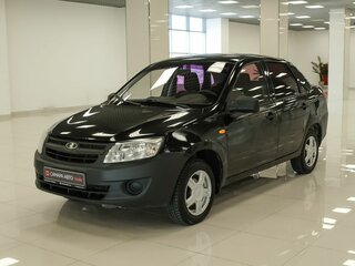 2013 Lada (ВАЗ) Granta I, чёрный, 168000 рублей, вид 1