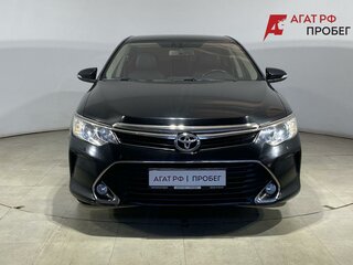 2016 Toyota Camry VII (XV50) Рестайлинг, чёрный, 2170000 рублей, вид 2