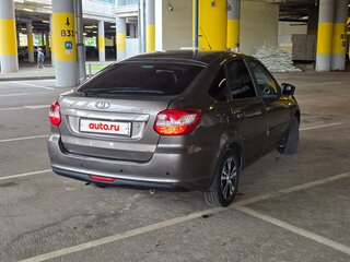 2017 Lada (ВАЗ) Granta I, коричневый, 425000 рублей, вид 4