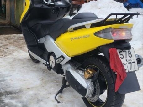 2001 Yamaha TMAX, жёлтый, 300000 рублей, вид 5