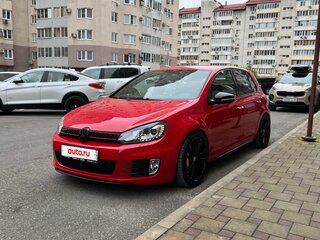 2012 Volkswagen Golf GTI VI, красный, 1450000 рублей, вид 1