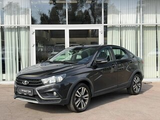 2018 Lada (ВАЗ) Vesta Cross I, чёрный, 950000 рублей, вид 1