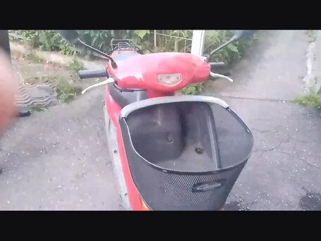 2004 Honda Dio, красный, 38000 рублей, вид 1