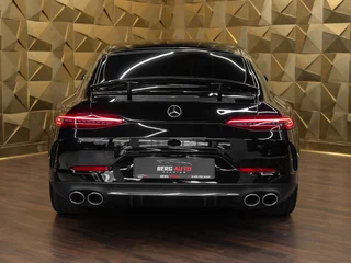 2022 Mercedes-Benz AMG GT 4-Door Coupe 43 I, чёрный, 7790000 рублей, вид 4