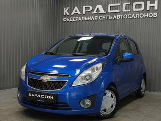 2011 Chevrolet Spark III, синий, 535500 рублей, вид 1