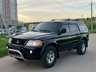 2002 Mitsubishi Montero Sport I, чёрный, 530000 рублей, вид 1