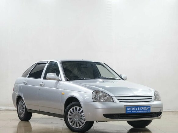 2011 Lada (ВАЗ) Priora I, серебристый, 299000 рублей