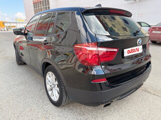 2012 BMW X3 20d xDrive II (F25), чёрный, 1870000 рублей, вид 4